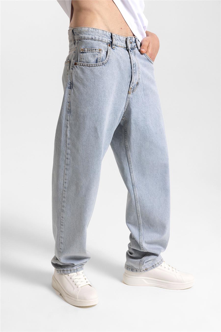 REVERSED CEP DETAYLI RELAXED FIT JEAN